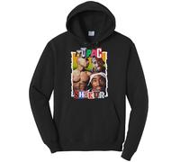 STREETWEAR ON DEMAND Thug Life Ransom Hoodie Nera Pullover Cotone USA
