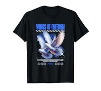 Streetwear - Wings of Freedom - Audace estetica urbana Maglietta