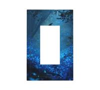 Strega che indossa cappello nero nella foresta interruttore della luce piastra da parete copertura piastra frontale singolo bilanciere 1 banda decoratore presa coperture per la casa cucina camera