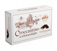 STREGA CROCCANTINO CIOCCOLATO Fondente Torrone Tenero 300 gr Benevento Alberti