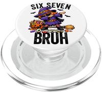 Strega Dabbing Sei Sette Bruh 6 7 Halloween 67 Bruh PopSockets PopGrip per MagSafe