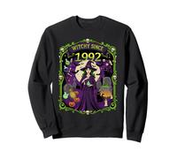 Strega dal 1992 Ottobre Baby Born 90s Halloween Felpa