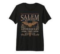 Strega della Farmacia Salem Wiccan Beige Maglietta Premium