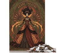 Strega dell'Art Nouveau Puzzle 300 Pezzi, Stile artistico moderno
