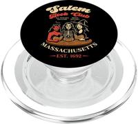 Strega di Halloween Club del libro di Salem Bibliotecario PopSockets PopGrip per MagSafe