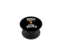 Strega di Halloween La strega più cattiva sul blocco PopSockets PopGrip Adesivo