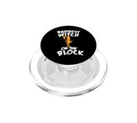 Strega di Halloween La strega più cattiva sul blocco PopSockets PopGrip per MagSafe
