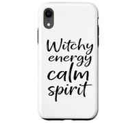 Strega Energia Spirito Calmo Vibrazioni Magiche Halloween Custodia per iPhone XR