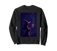Strega Halloween Carino Occulto Stregoneria Stregoneria Donne Ragazze Felpa