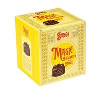 Strega Magie Assortite Scatola con Praline di Cioccolato al Latte, Fondente e Fondente 70% Ripiene di Crema al Liquore Strega 200g
