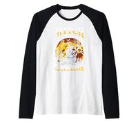 Strega Meglio Avere Il Mio Libro degli incantesimi Halloween Luna Scene Maglia con Maniche Raglan
