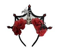 Strega scheletro copricapo per feste Halloween sposa fascia diavolo scheletro animazione Haop per spettacolo live giochi di ruolo, fascia per Halloween