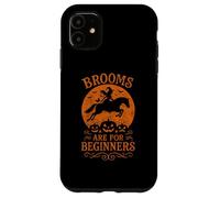 Strega scopa cavallo ragazza Halloween costume cavalli equestre Custodia per iPhone 11