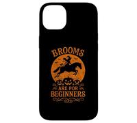 Strega scopa cavallo ragazza Halloween costume cavalli equestre Custodia per iPhone 14 Plus