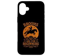Strega scopa cavallo ragazza Halloween costume cavalli equestre Custodia per iPhone 16 Plus