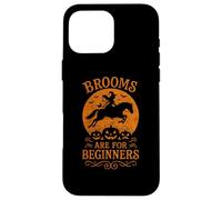Strega scopa cavallo ragazza Halloween costume cavalli equestre Custodia per iPhone 16 Pro Max