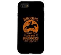 Strega scopa cavallo ragazza Halloween costume cavalli equestre Custodia per iPhone SE (2020) / 7/8