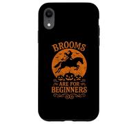 Strega scopa cavallo ragazza Halloween costume cavalli equestre Custodia per iPhone XR