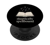 Strega secolare cristallo ironico scettico fasi lunari senza incantesimi PopSockets PopGrip Adesivo