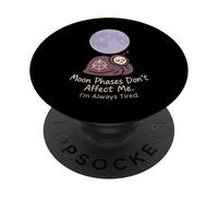 Strega secolare cristallo ironico scettico fasi lunari senza incantesimi PopSockets PopGrip Adesivo
