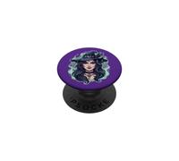 Strega spettrale per Halloween PopSockets PopGrip Adesivo