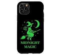 Strega sulla luna Magia Halloween e arte mistica Custodia per iPhone 11 Pro