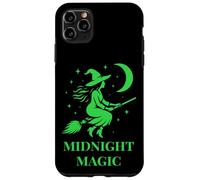 Strega sulla luna Magia Halloween e arte mistica Custodia per iPhone 11 Pro Max