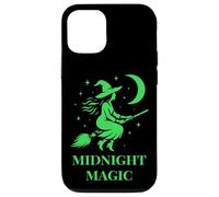 Strega sulla luna Magia Halloween e arte mistica Custodia per iPhone 12/12 Pro