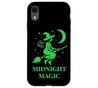 Strega sulla luna Magia Halloween e arte mistica Custodia per iPhone XR
