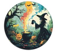 strega1000 Pezzi Rotonda Puzzle ScenarioPuzzle Classico Bel Regalo Per Amici Di Famiglia Puzzle Edugattoivo, Regali Impossible1000 pezzi (67.5x67.5cm)