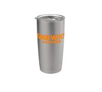 Streghe abbinate Halloween Buona strega solo scherzando Bicchiere termico in acciaio inox doppia parete