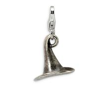 Streghe Cappello Ciondolo .925 Argento Sterling Antichizzato Click Su Amore La