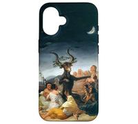 Streghe con Baphomet Capra Satana Francisco Goya Occult Goth Custodia per iPhone 16