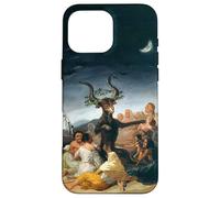 Streghe con Baphomet Capra Satana Francisco Goya Occult Goth Custodia per iPhone 16 Pro Max