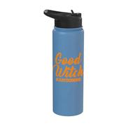 Streghe di Halloween abbinate Strega Buona Strega solo Stainless Steel Insulated Water Bottle
