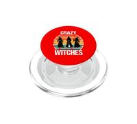 Streghe pazze Divertente Halloween PopSockets PopGrip per MagSafe
