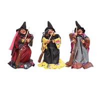 Stregone Decorazioni Per La Casa - Ornamenti Delle Bambole Di Halloween Spettrale, Figurina Delle Bambole Horror | Proppetti Inquietanti Della Casa Infestati Con Strane Espressioni Facciali Per L'arre