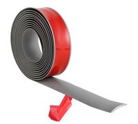 Strehknewen Profil De Transition Autocollant 400 Cm X 4 Cm, Seuil De Porte Auto-Adhésif Pour Laminé, Vinyle, Tapis Et Carrelage, Réglable Sans Perçage (Gris)