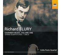 Streichquartette Nr. 1 Und 4 - Richard Flury (Audio Cd)