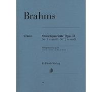 Streichquartette op. 51 Nr. 1 c-moll und Nr. 2 a-moll