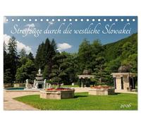 Streifzüge durch die westliche Slowakei (Tischkalender 2026 DIN A5 quer), CALVENDO Monatskalender: Stimmungsvolle Fotos der westlichen Slowakei - von ... ein. Ein inspirierender Kalender für N