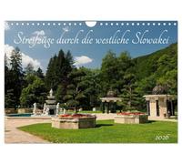Streifzüge durch die westliche Slowakei (Wandkalender 2026 DIN A4 quer), CALVENDO Monatskalender: Stimmungsvolle Fotos der westlichen Slowakei - von ... ein. Ein inspirierender Kalender für N