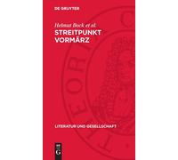 Streitpunkt Vormärz (Copertina rigida) Literatur Und Gesellschaft