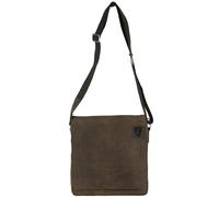 Strellson Richmond Borsa a tracolla marrone scuro, pelle, uomo