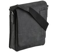 Strellson Richmond Borsa a tracolla nero, pelle, uomo