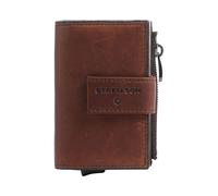 Strellson Brick Lane C-Four Rfid Porta carte di credito marrone scuro, pelle, uomo