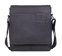 Strellson Hyde Park Borsa a tracolla nero, pelle, uomo