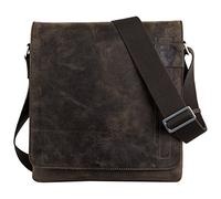 Strellson Richmond Messenger MV 4010001164, Borsa Messenger Uomo, Marrone (Braun (dark brown 702)), 30 x 31 x 8 cm (L x A x P)