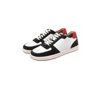 STRELLSON Sneaker bassa 'Stripe Evans J' rosso / nero / bianco, Taglia 40