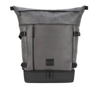 Strellson Westferry Zaino grigio scuro, pelle sintetica, uomo, 22L